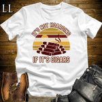Hoarding Cigars Softstyle T Shirt White | Funny Cigar Tee