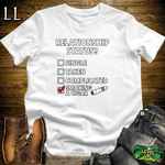 Relationship Status Cigars Softstyle T Shirt White | Funny Cigar Tee