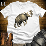 Vintage Cigar Armadillo Softstyle T Shirt White | Cigar Armadillo Tee