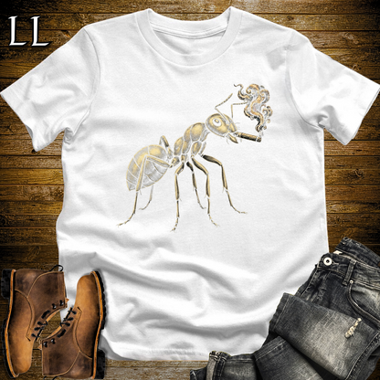 Vintage Cigar Ant Softstyle T Shirt White | Cigar Ant Tee