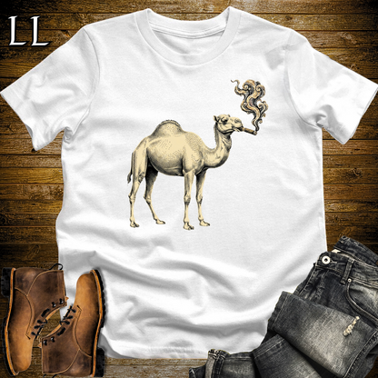 Vintage Cigar Camel Softstyle T Shirt White | Cigar Camel Tee