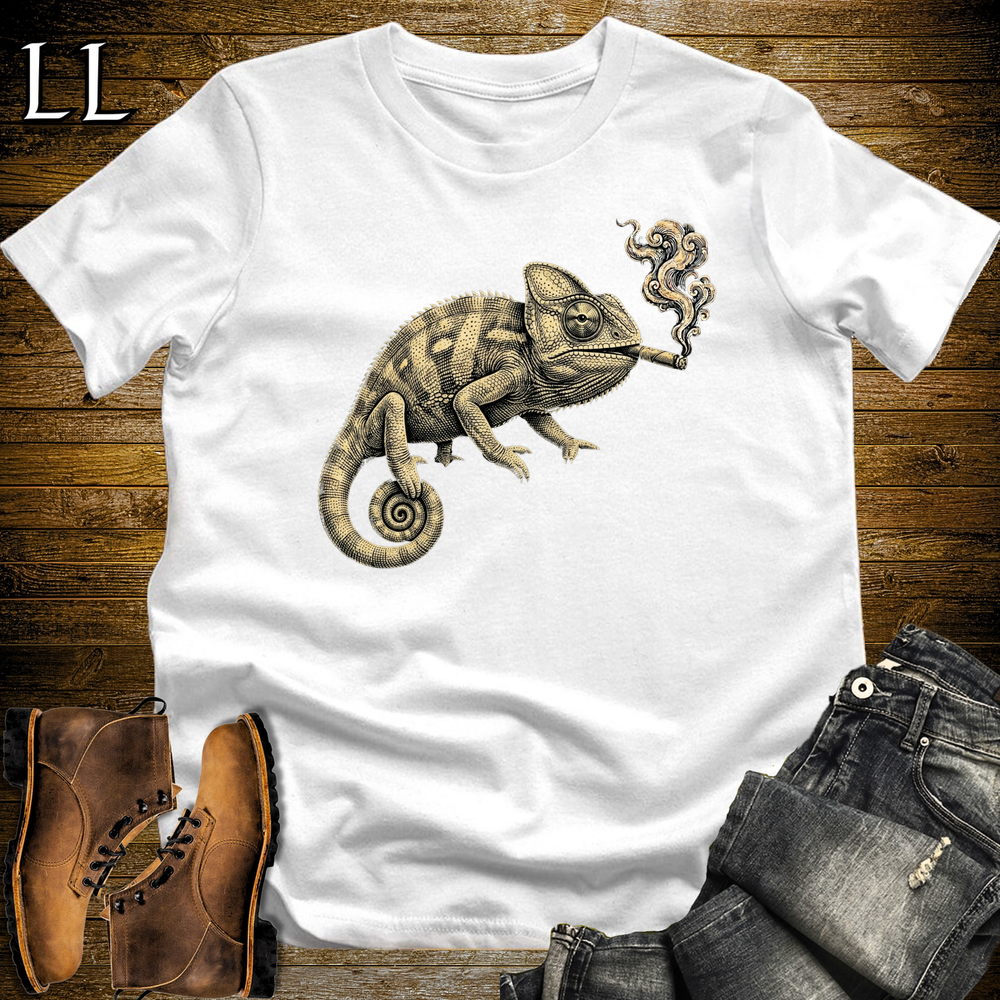 Vintage Cigar Chameleon Softstyle T Shirt White | Vintage Cigar Tee