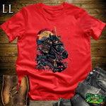 A Samurais Horse Softstyle Tee Red | African Warrior Tee