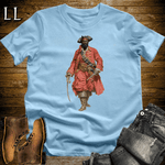 African Redcoat Pirate King Light Blue | Redcoat Pirate Shirt