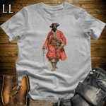 African Redcoat Pirate King Sport Grey | Redcoat Pirate Shirt