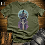 African Ancestral Blademaster Military Green | Warrior Tee