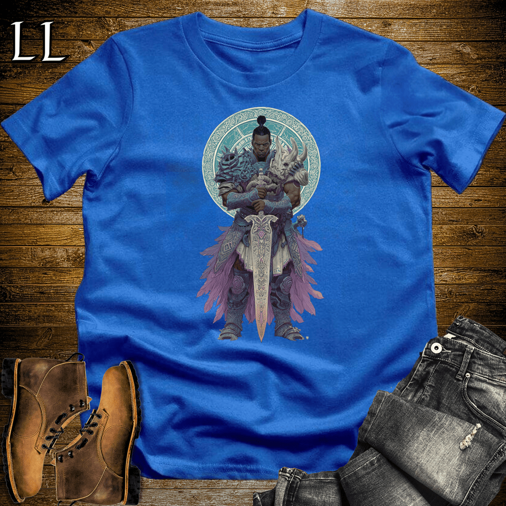 African Ancestral Blademaster Royal | Warrior Tee