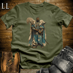 African Axe Chieftain Military Green | Warrior Pride Tee