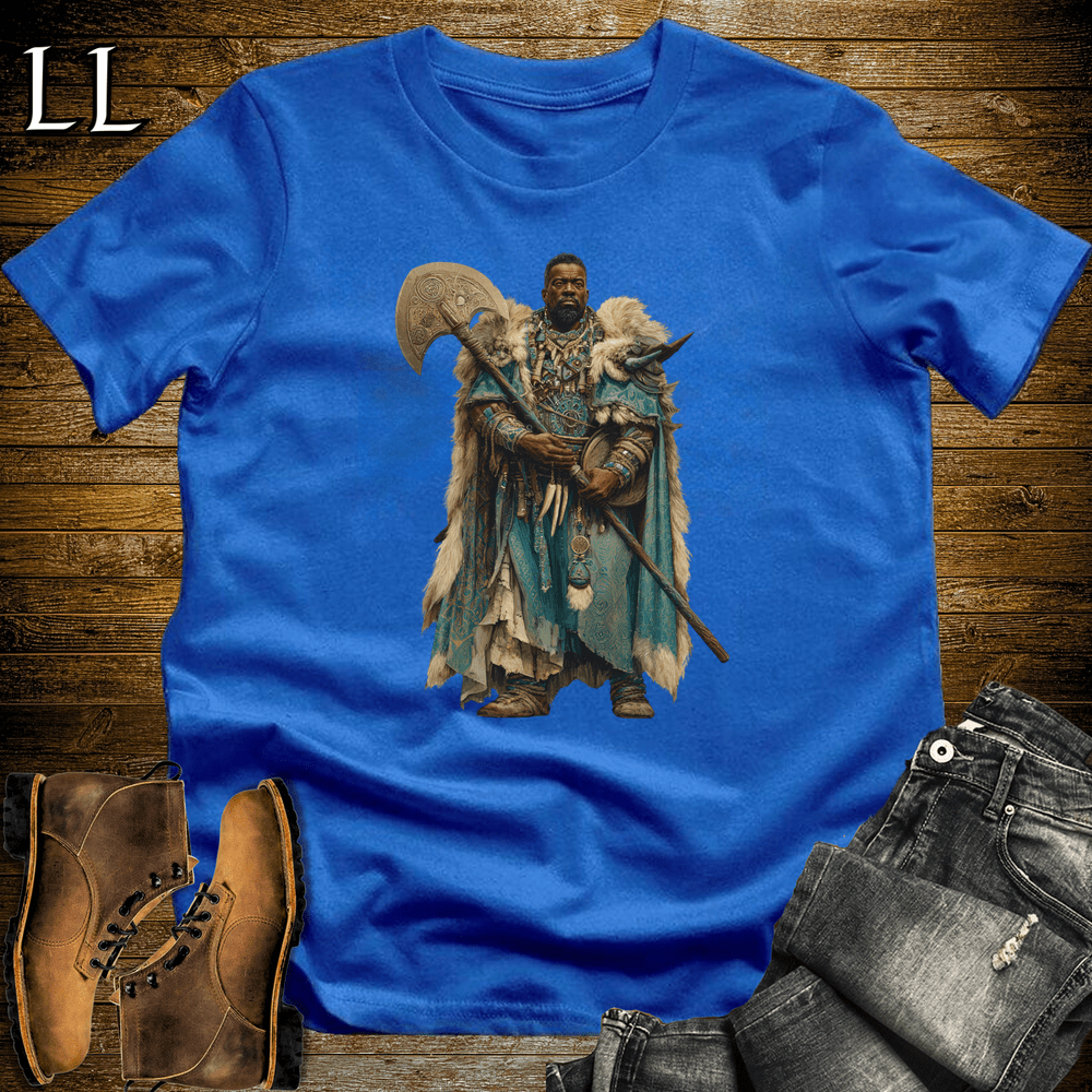 African Axe Chieftain Royal | Warrior Pride Tee