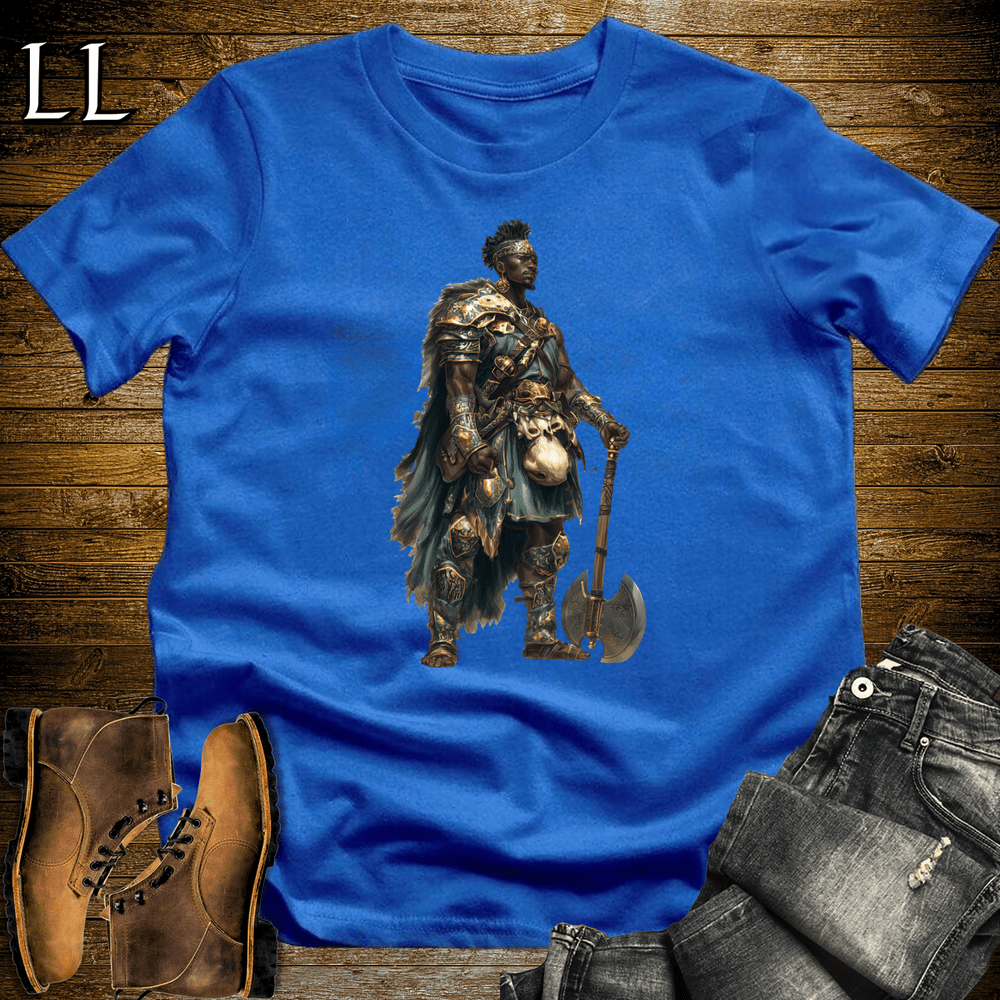 African Axe Warrior King - Royal - LegacyLayers