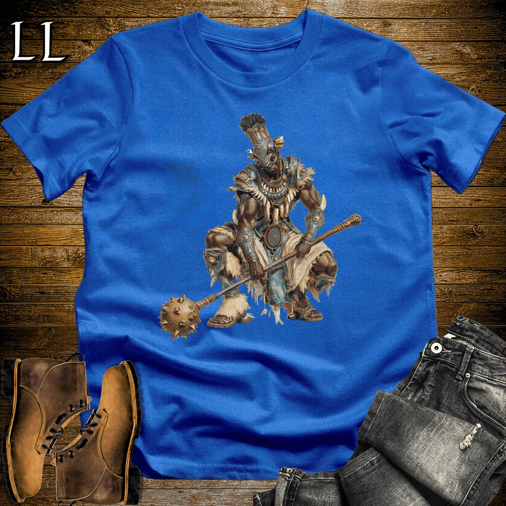 African Bronze Mace Warrior Royal | Mace Warrior Shirt