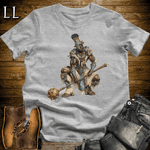 African Bronze Mace Warrior Sport Grey | Mace Warrior Shirt