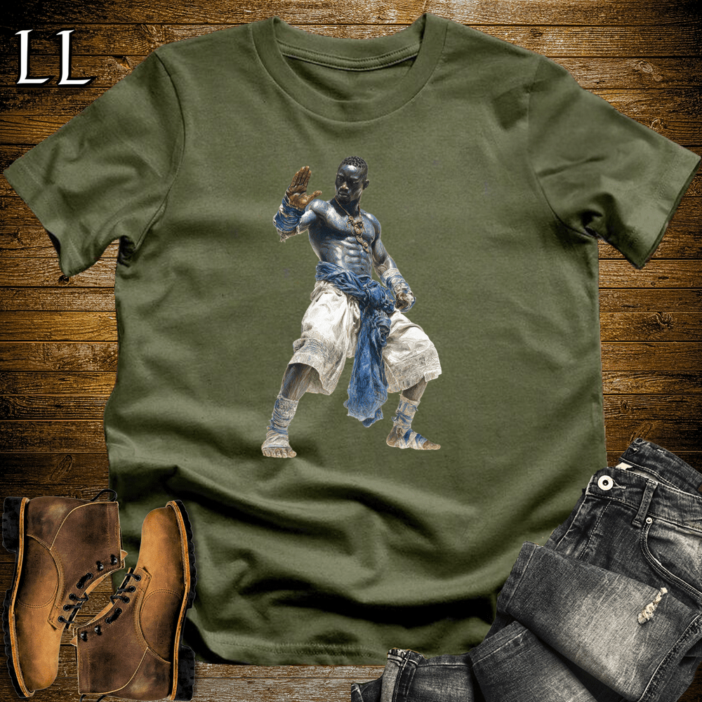African Dambe Champion - Military Green - LegacyLayers
