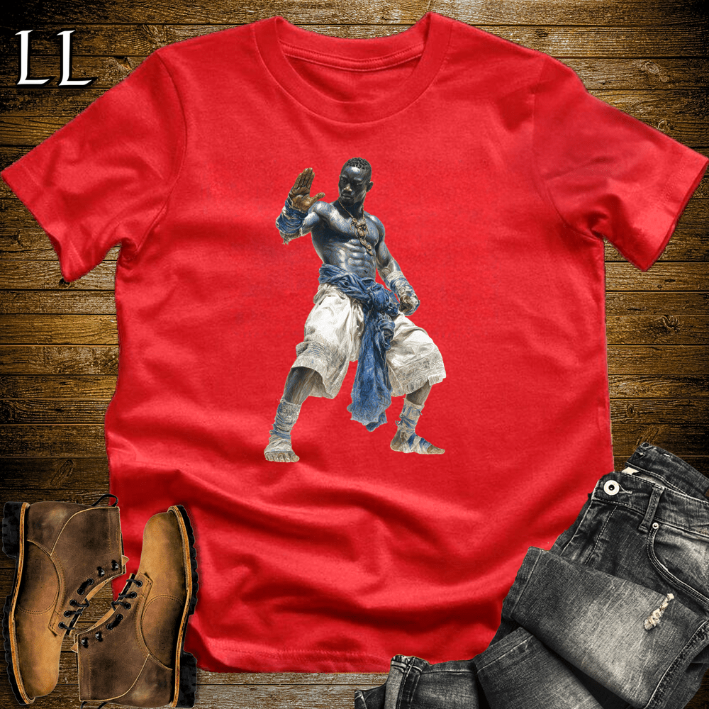African Dambe Champion - Red - LegacyLayers