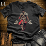African Dual Axe King - Black - LegacyLayers