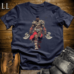 African Dual Axe King - Navy - LegacyLayers