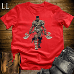 African Dual Axe King - Red - LegacyLayers