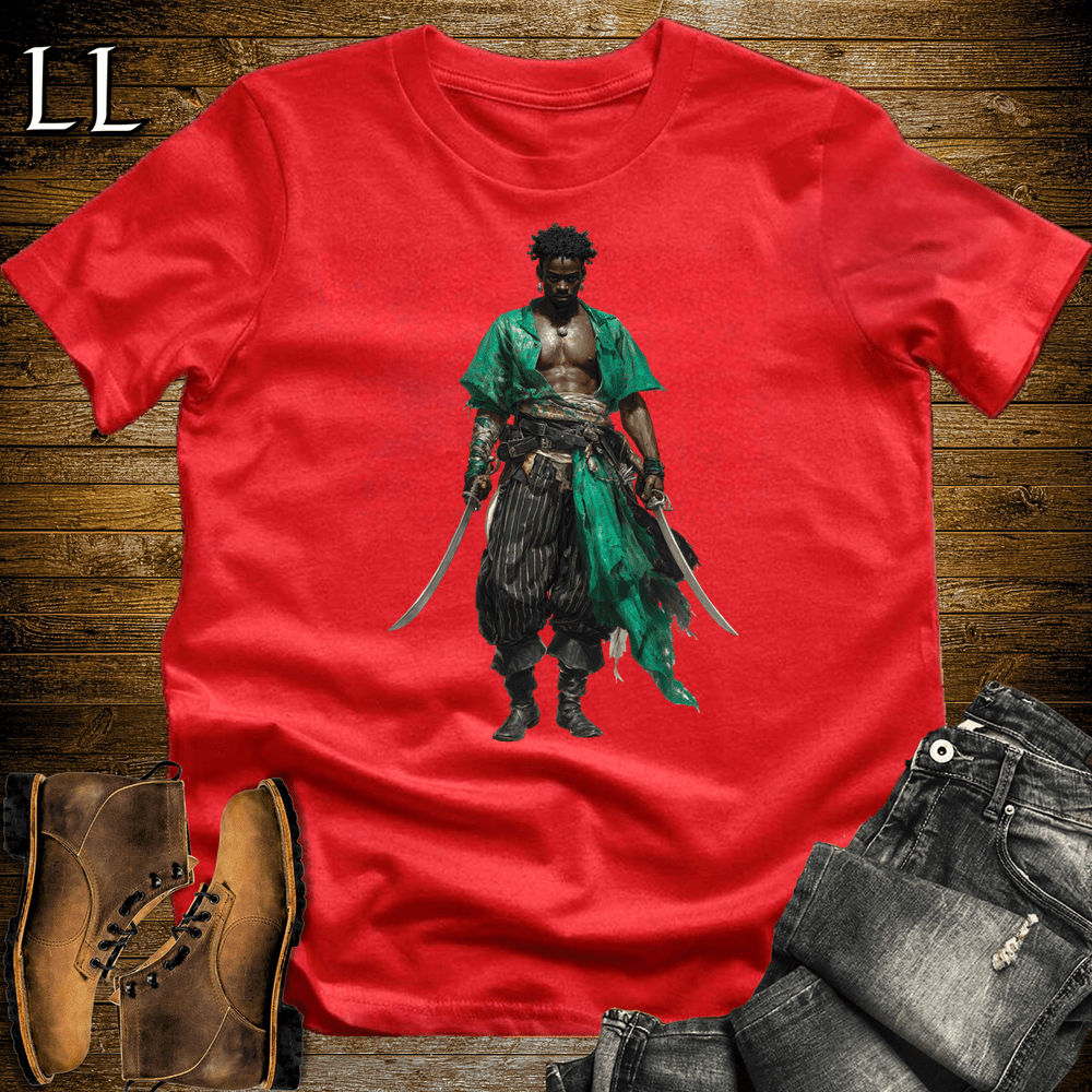 African Emerald Pirate - Red - LegacyLayers