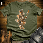 African Flame Spear Military Green | Flame Spear Shirt