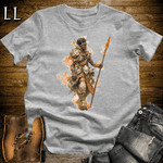 African Flame Spear Sport Grey | Flame Spear Shirt
