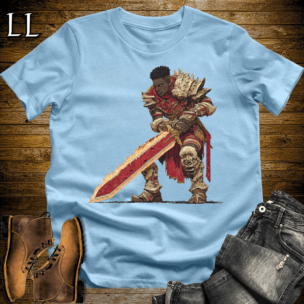 African Flamesword King - Light Blue - LegacyLayers