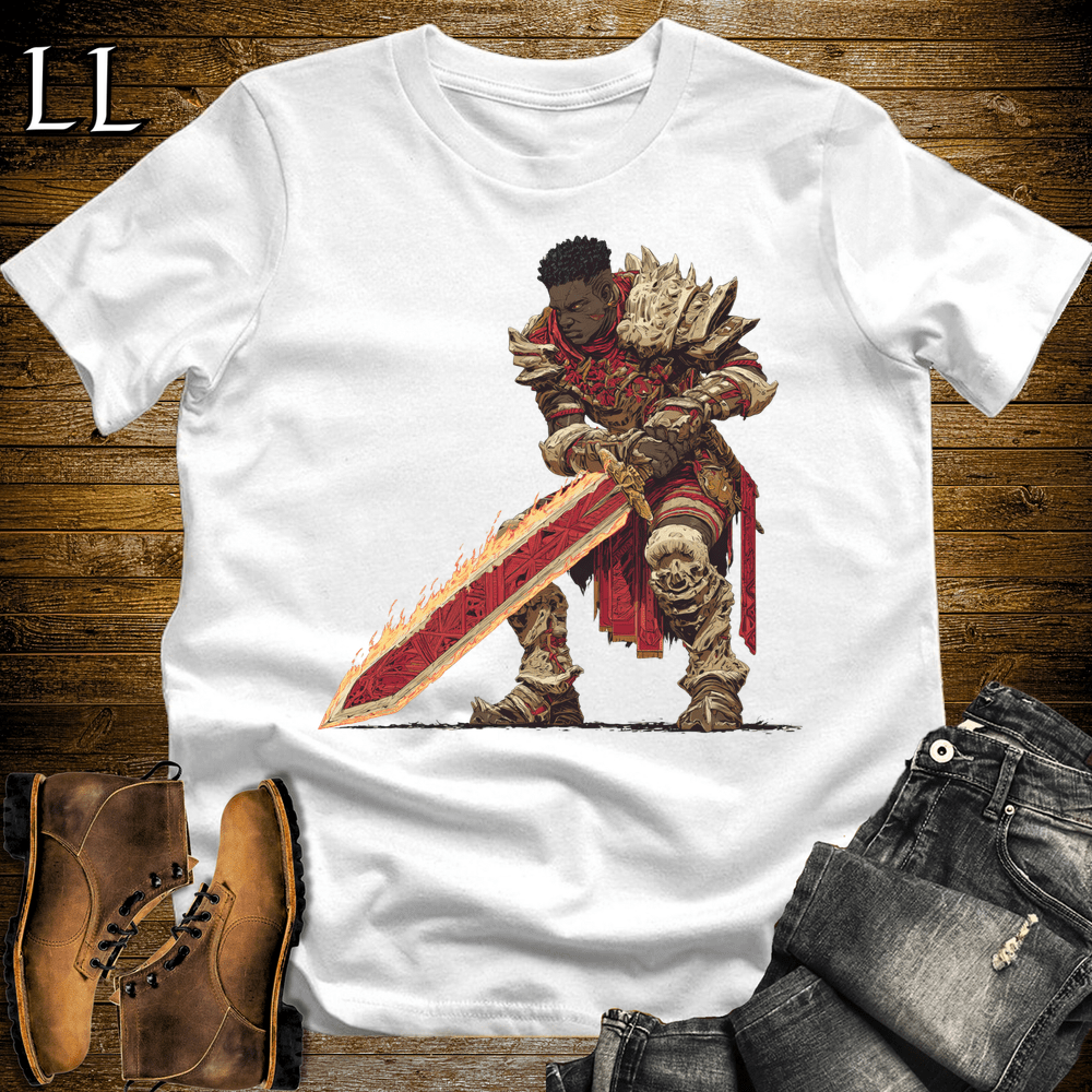 African Flamesword King - White - LegacyLayers