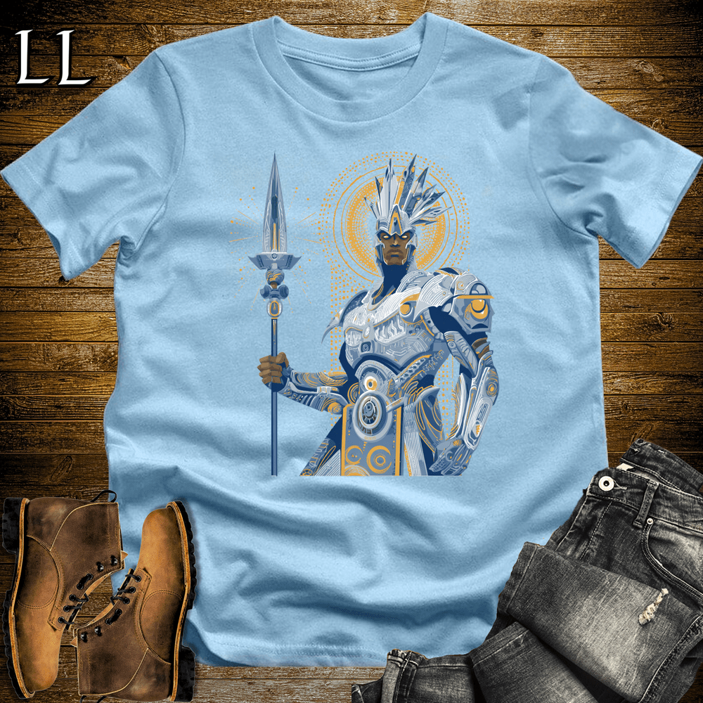 African Future King - Light Blue - LegacyLayers