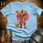 African Galactic Axe King - Light Blue - LegacyLayers