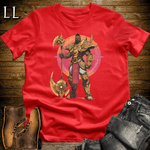 African Galactic Axe King - Red - LegacyLayers