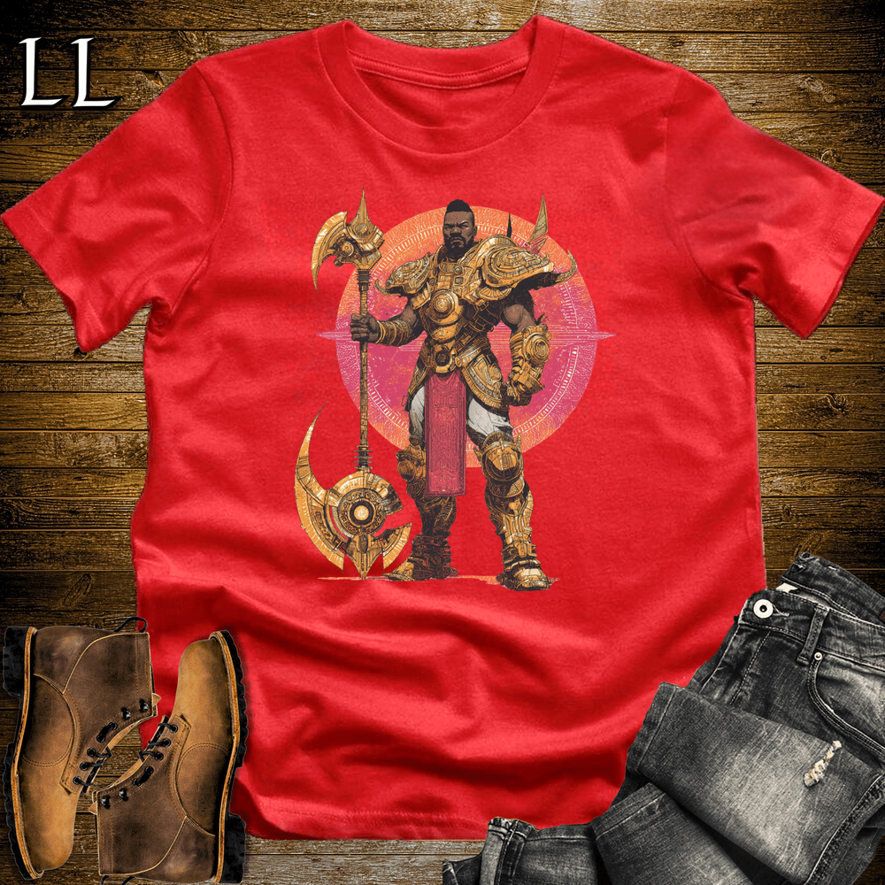 African Galactic Axe King - Red - LegacyLayers