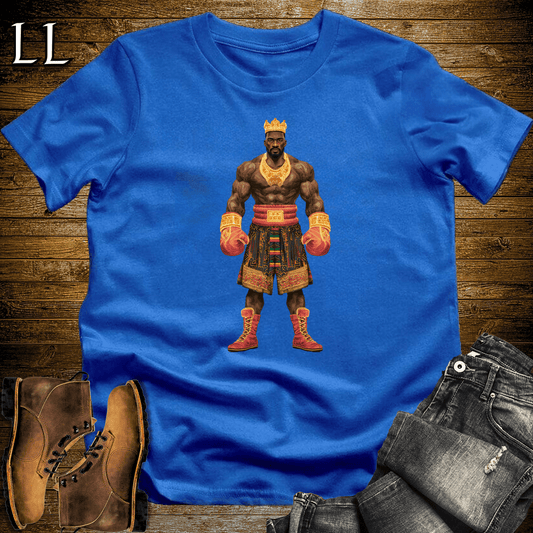 African Gold Boxing King - Royal - LegacyLayers