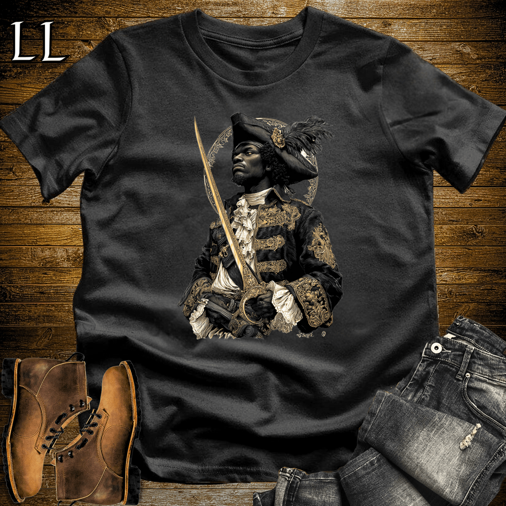 African Gold Pirate King Black | Pirate King Shirt