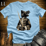 African Gold Pirate King Light Blue | Pirate King Shirt