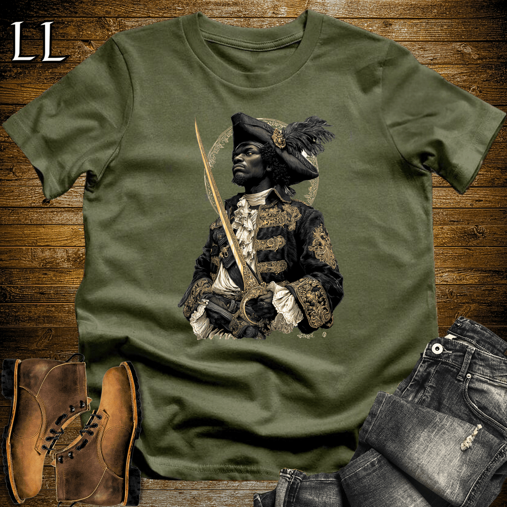 African Gold Pirate King - Military Green - LegacyLayers