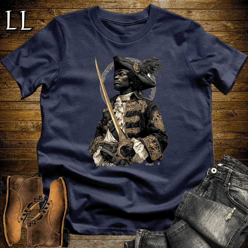 African Gold Pirate King Navy | Pirate King Shirt