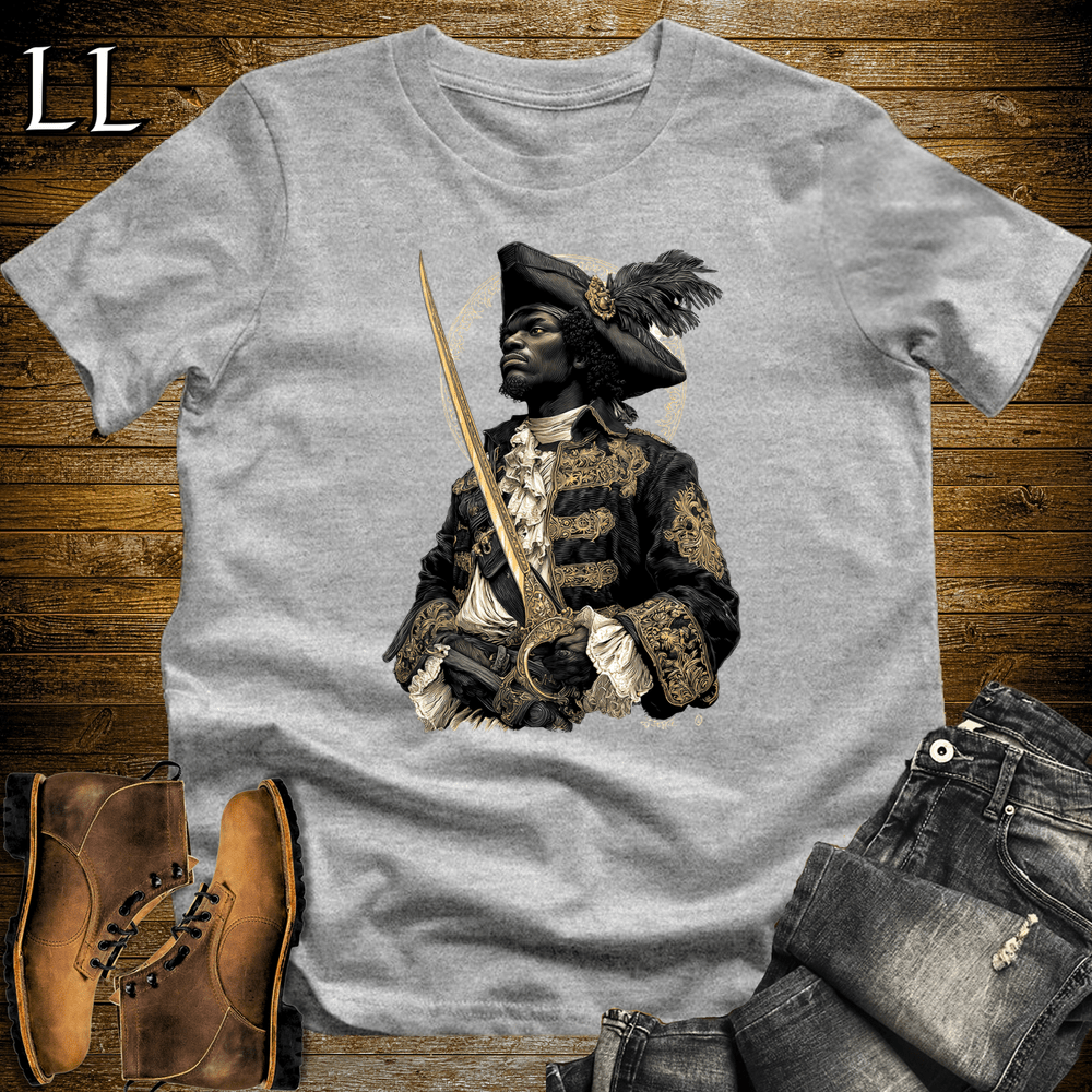 African Gold Pirate King - Sport Grey - LegacyLayers