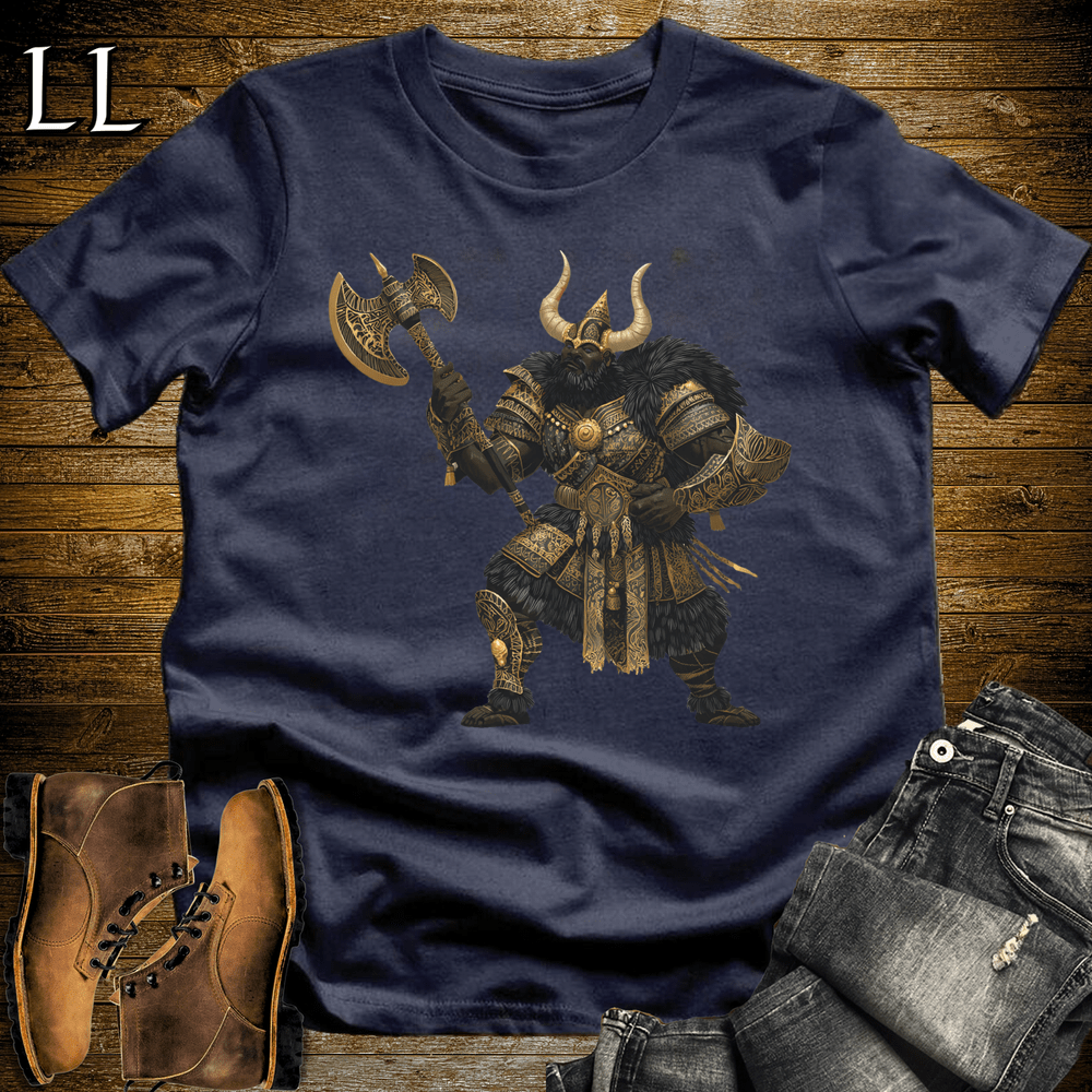 African Gold Viking King - Navy - LegacyLayers