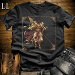 African King Spearmaster Black | Heritage Tee