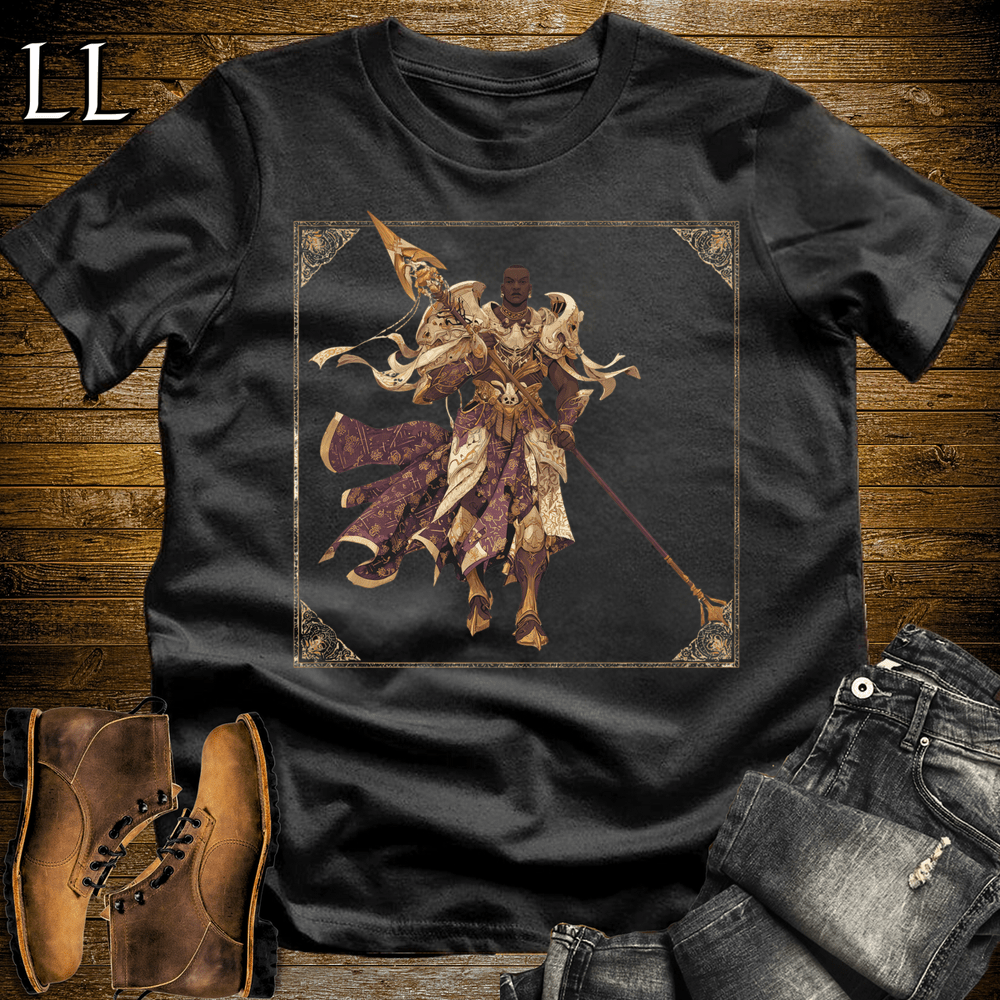 African King Spearmaster Black | Heritage Tee