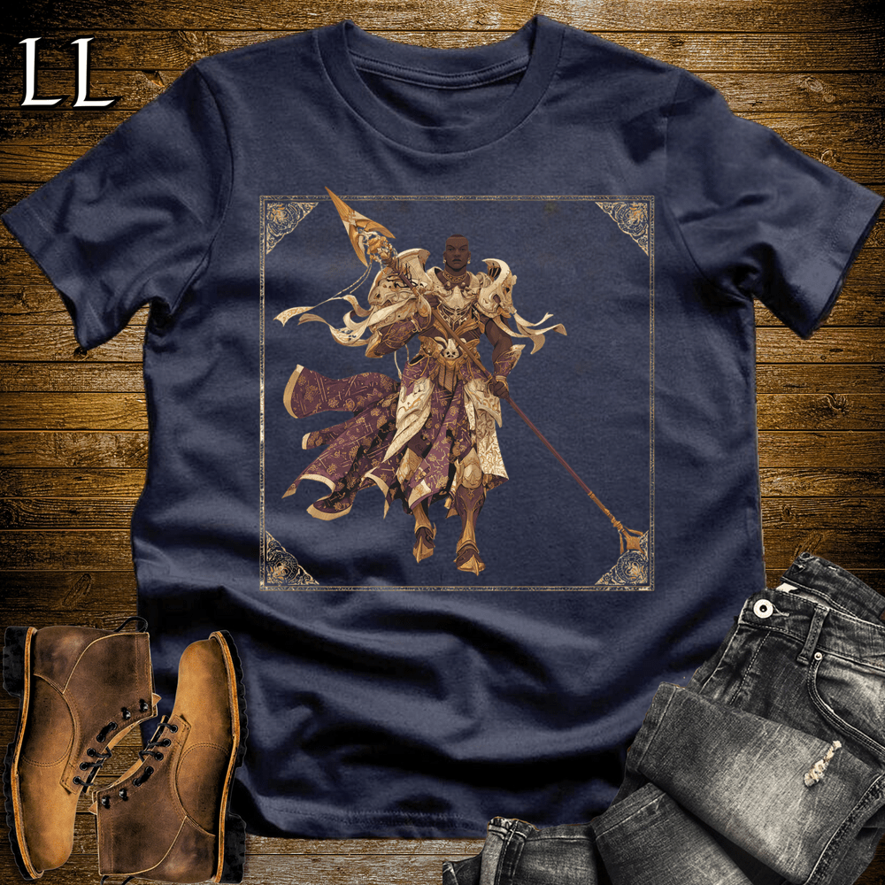 African King Spearmaster Navy | Heritage Tee