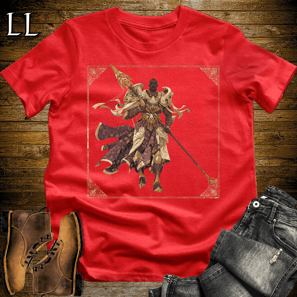 African King Spearmaster Red | Heritage Tee