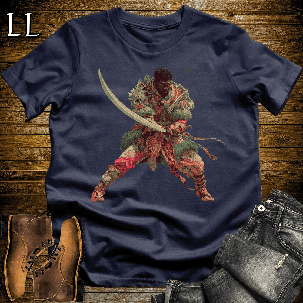 African Longsword Master Navy | Sword Master Shirt