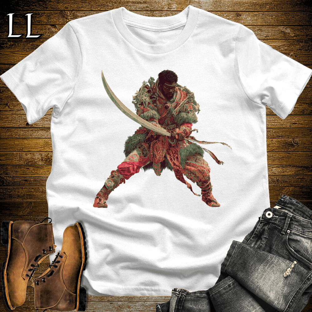 African Longsword Master White | Sword Master Shirt