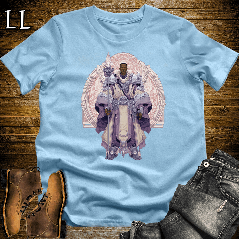 African Mage King - Light Blue - LegacyLayers
