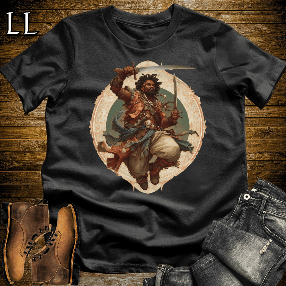 African Pirate Black | Pirate Tee