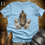 African Pit Bull King Softstyle Tee - Light Blue - LegacyLayers