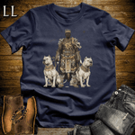 African Pit Bull King Softstyle Tee - Navy - LegacyLayers
