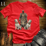 African Pit Bull King Softstyle Tee - Red - LegacyLayers