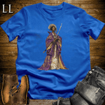 African Purple Blossom Samurai Queen Royal | African Warrior Tee