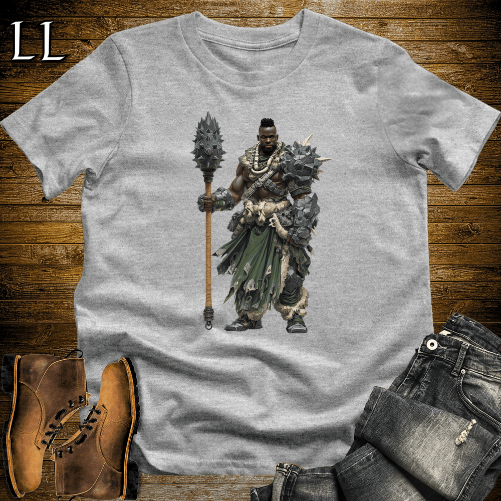 African Steel Mace Warrior Sport Grey | Mace Warrior Shirt